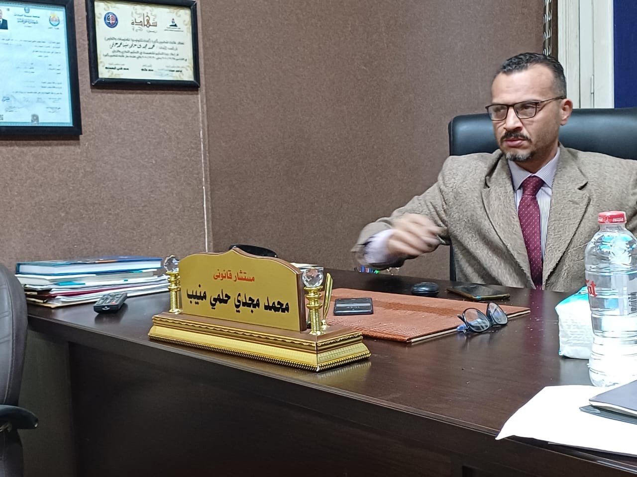 الأستاذ محمد منيب – أقوى محامي قضايا مدنية وإيجارات