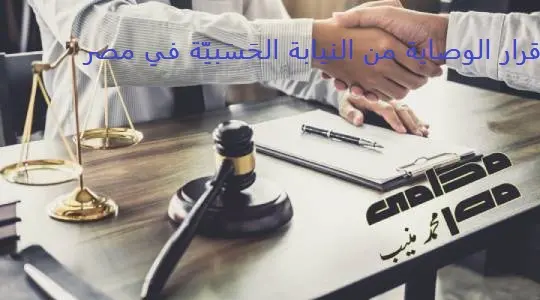 قرار الوصاية من النيابة الحَسَبيّة في مصر