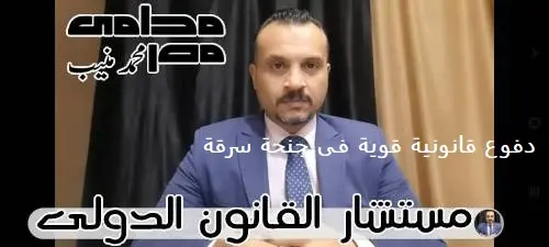 قانونية قوية فى جنحة سرقة